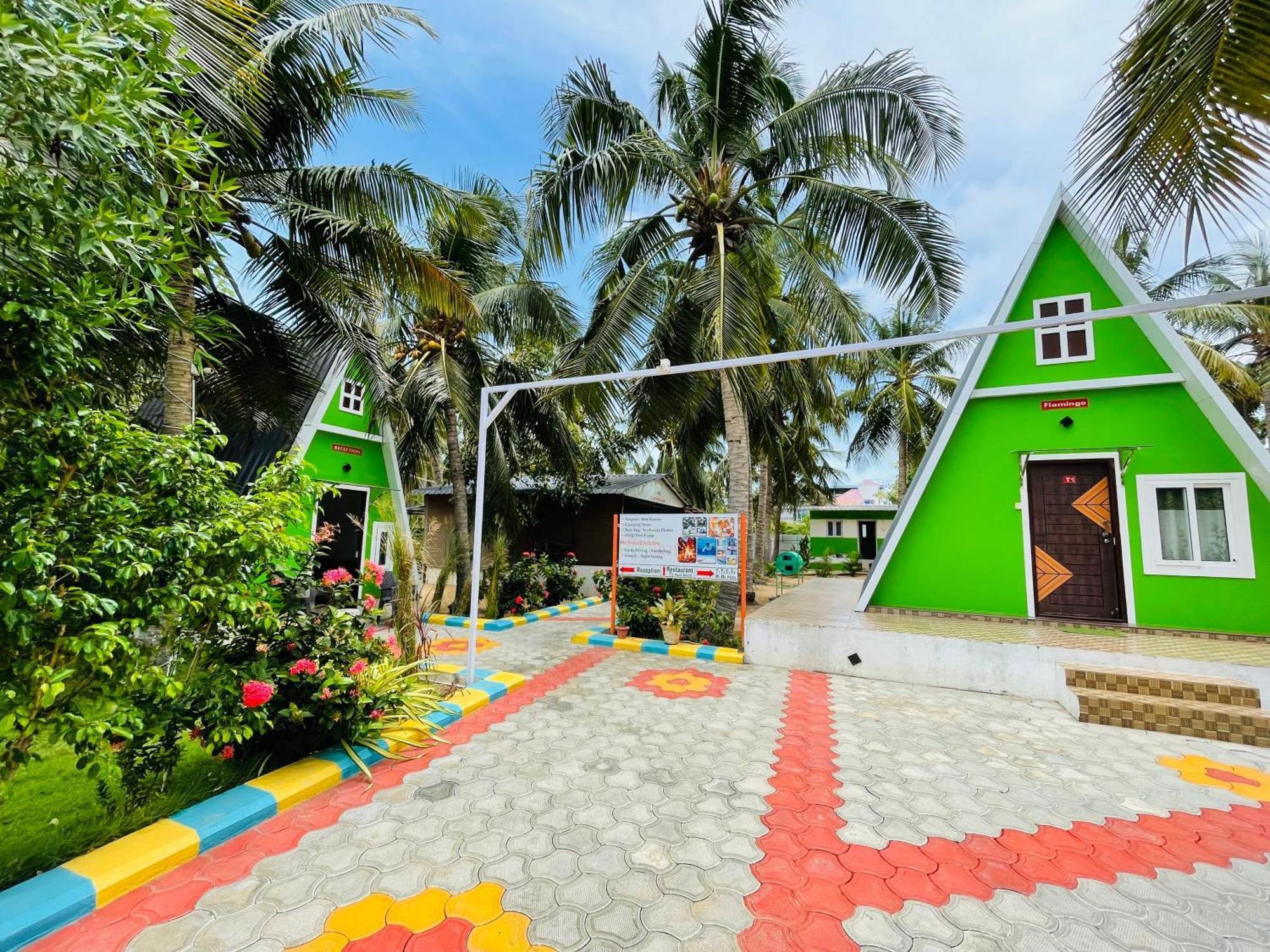 Greenleaf Resorts And Restaurant Rāmeswaram Exteriér fotografie